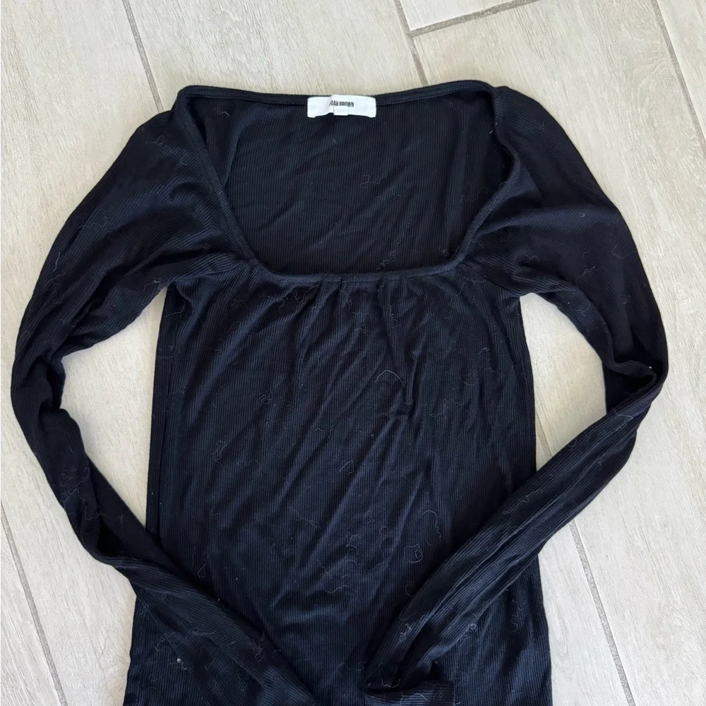 Joah Brown Black Long Sleeve Dress - Picture 2 of 2